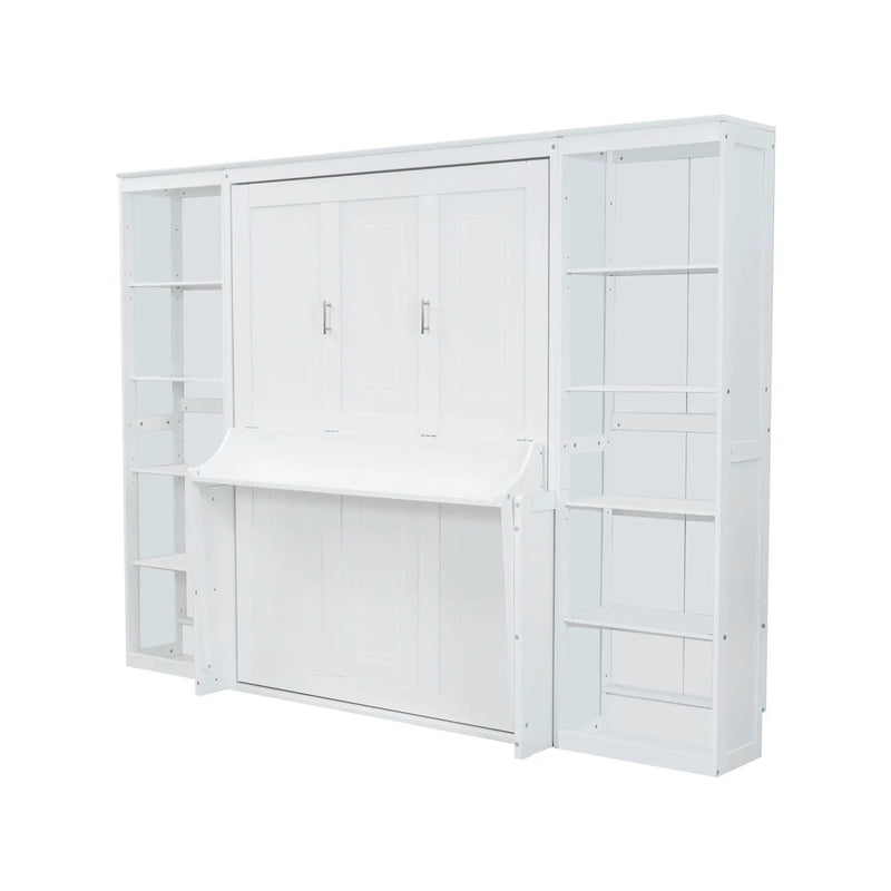Murphy Bed With Desk And Bookshelf by HouseOfZazla