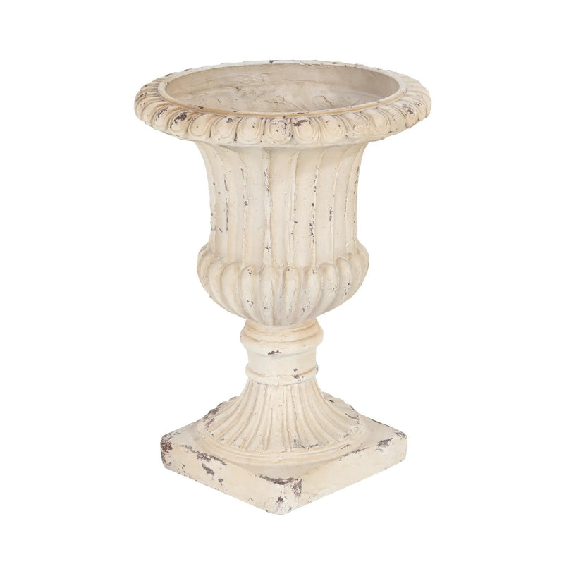 MGO Garden Urn, Antique White, 19.25'' H by HouseOfZazla