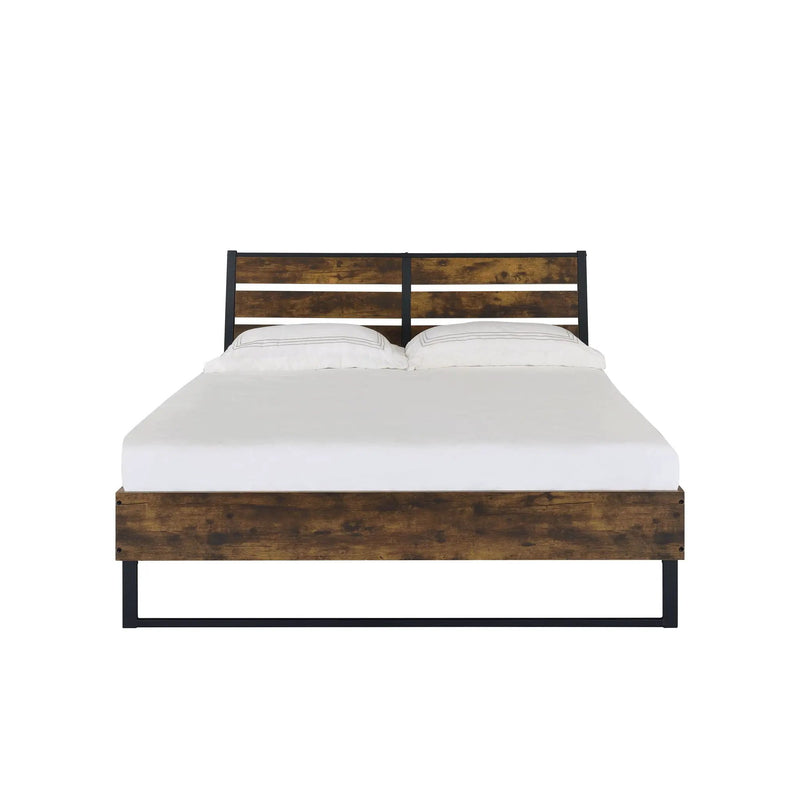 Juvanth Rustic Bed by HouseOfZazla