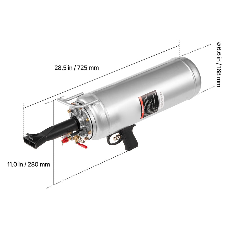 Portable Tire Bead Seater 2.6 Gal / 10 L Air Bead Blaster by HouseOfZazla