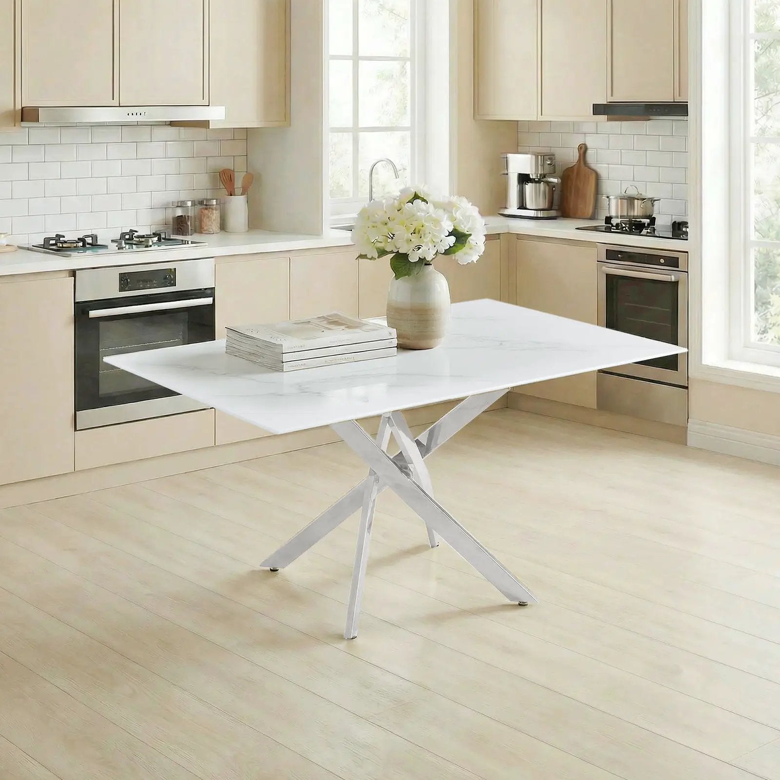 Modern Rectangular Table For Dining Room by Unique Piece Furniture