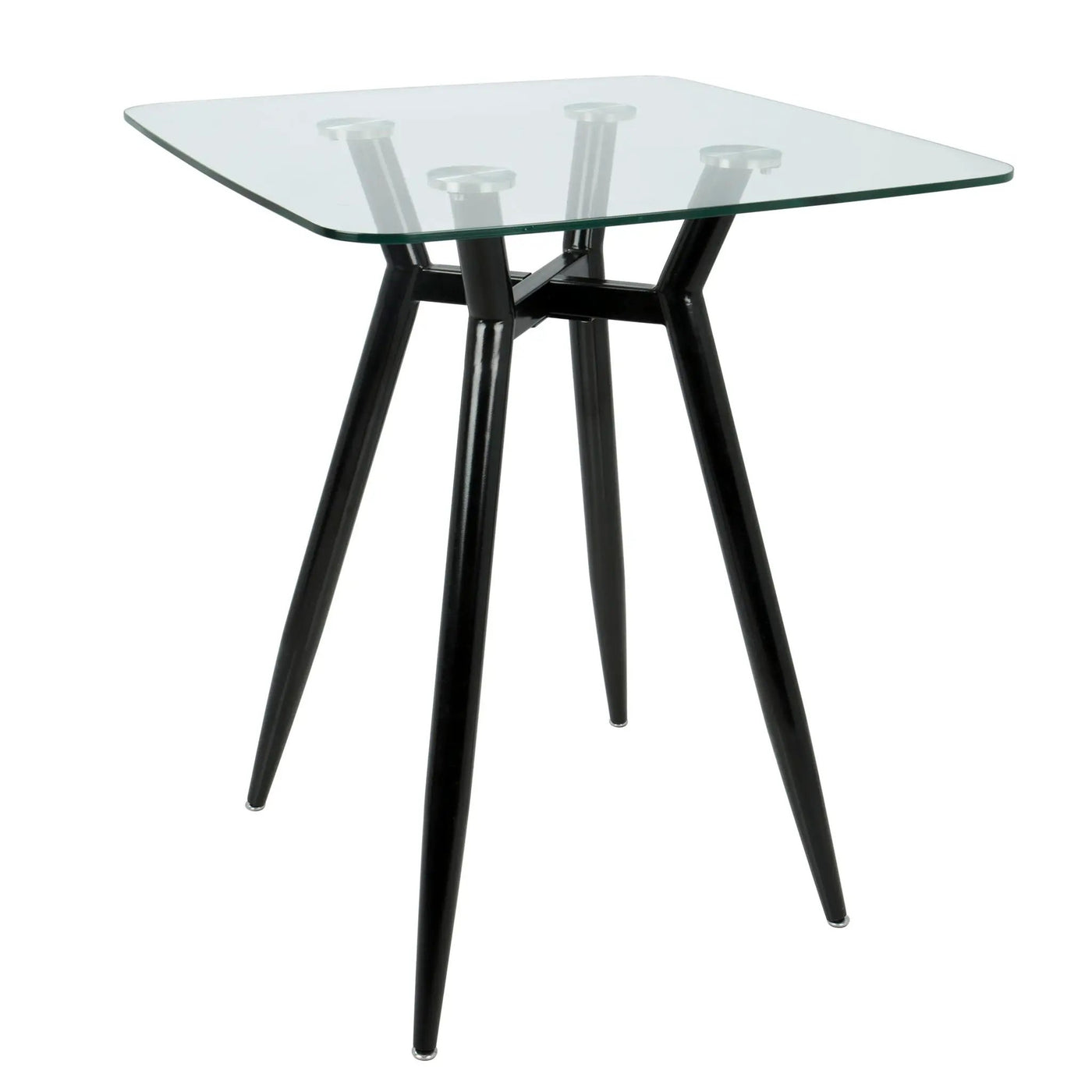 Clara - Mid Century Modern Square Table by HouseOfZazla