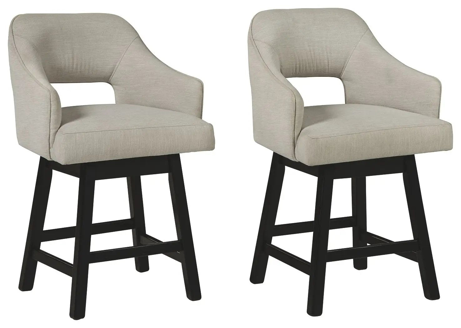 Tallenger - Upholstered Swivel Barstool (Set of 2) by Unique Piece Furniture