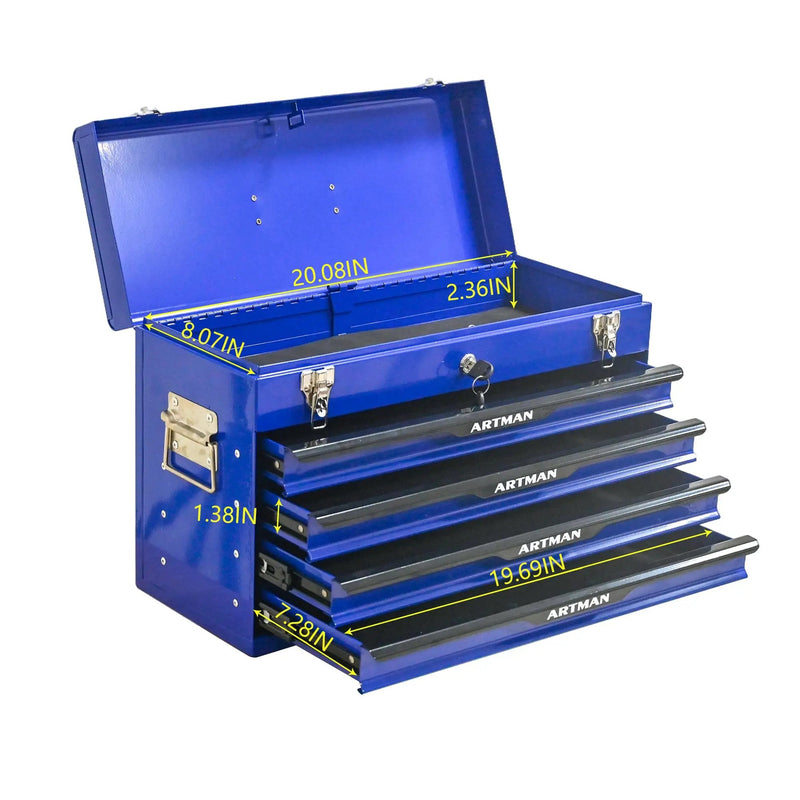 20-inch Steel Portable Tool Box With Drawers by HouseOfZazla