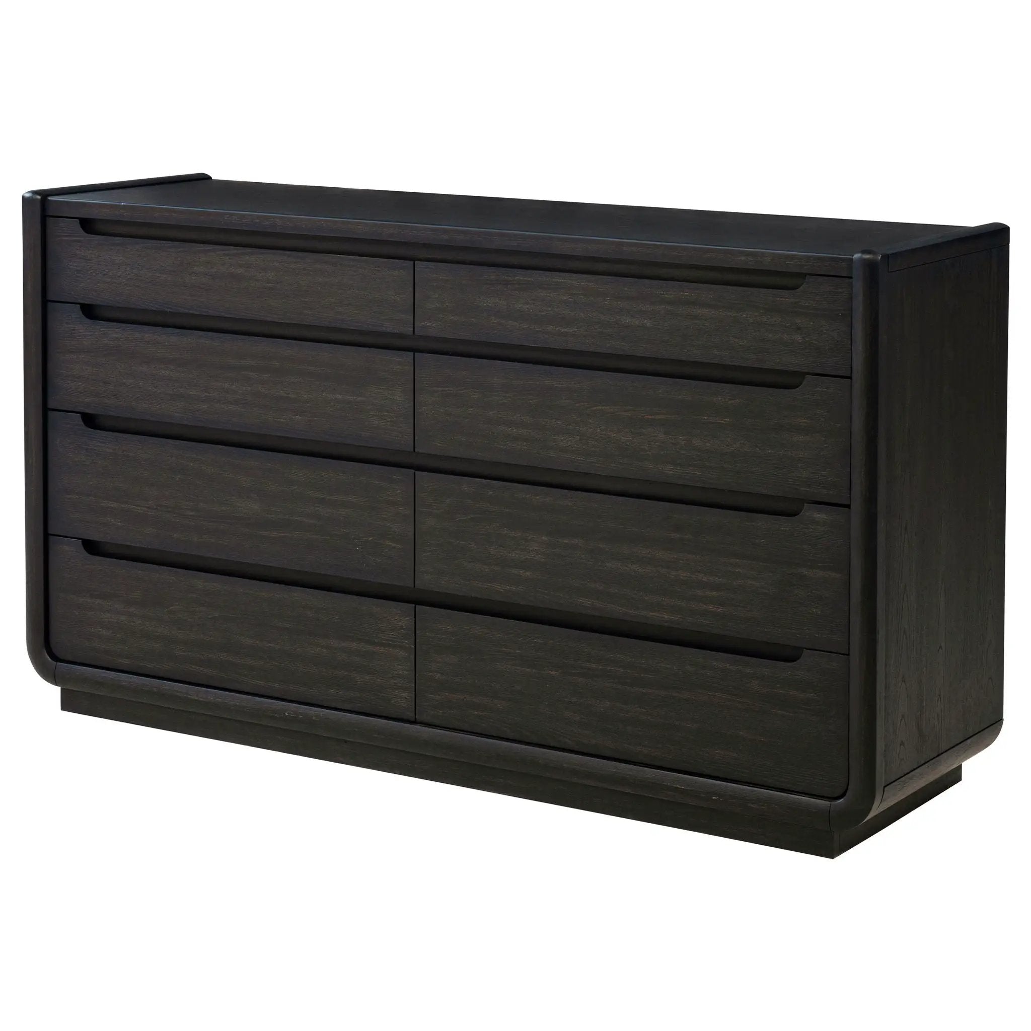 Leandro 8-drawer Bedroom Dresser Cabinet Burnished Black by Unique Piece Furniture