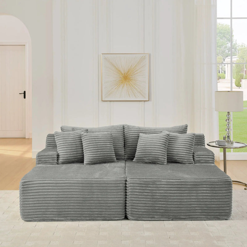 Two-Seater Lazy Sofa Lounge Chair by HouseOfZazla
