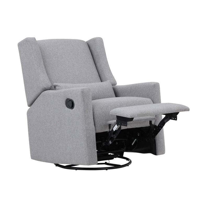 Pronto - Swivel Glider Recliner With Pillow by HouseOfZazla
