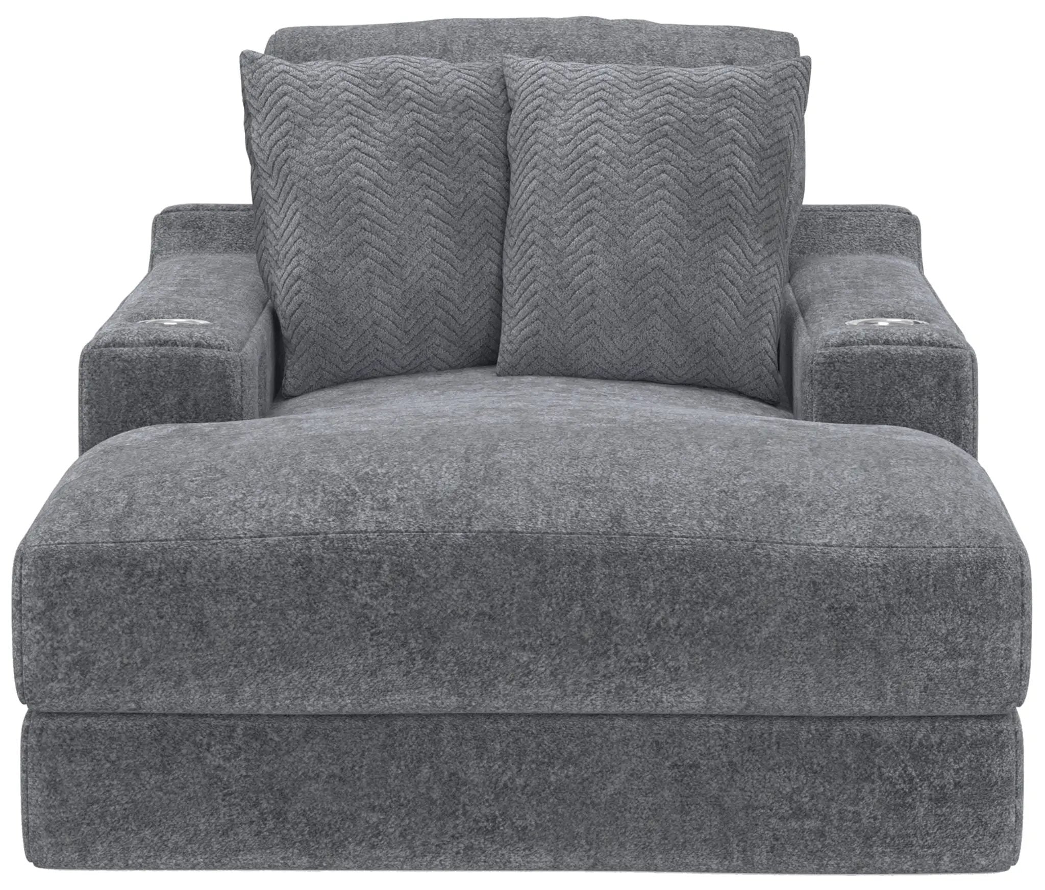 Cozy - Chaise With USB by Unique Piece Furniture