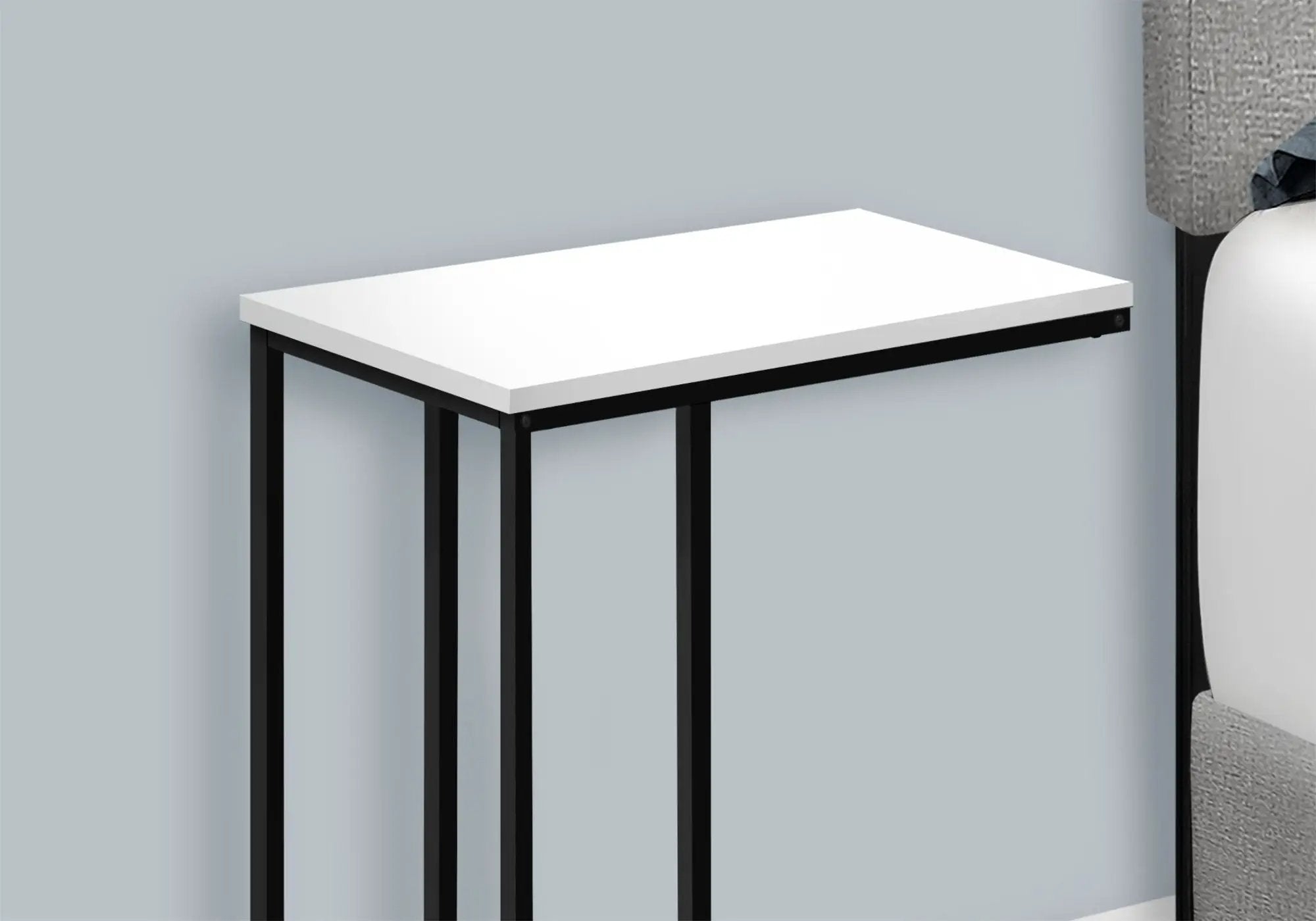 Accent Table, C - Shaped, Space-Saving Functionality by Unique Piece Furniture
