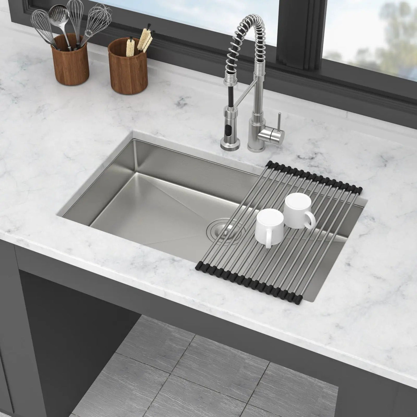 Undermount Sink Low Depth Single Bowl by HouseOfZazla