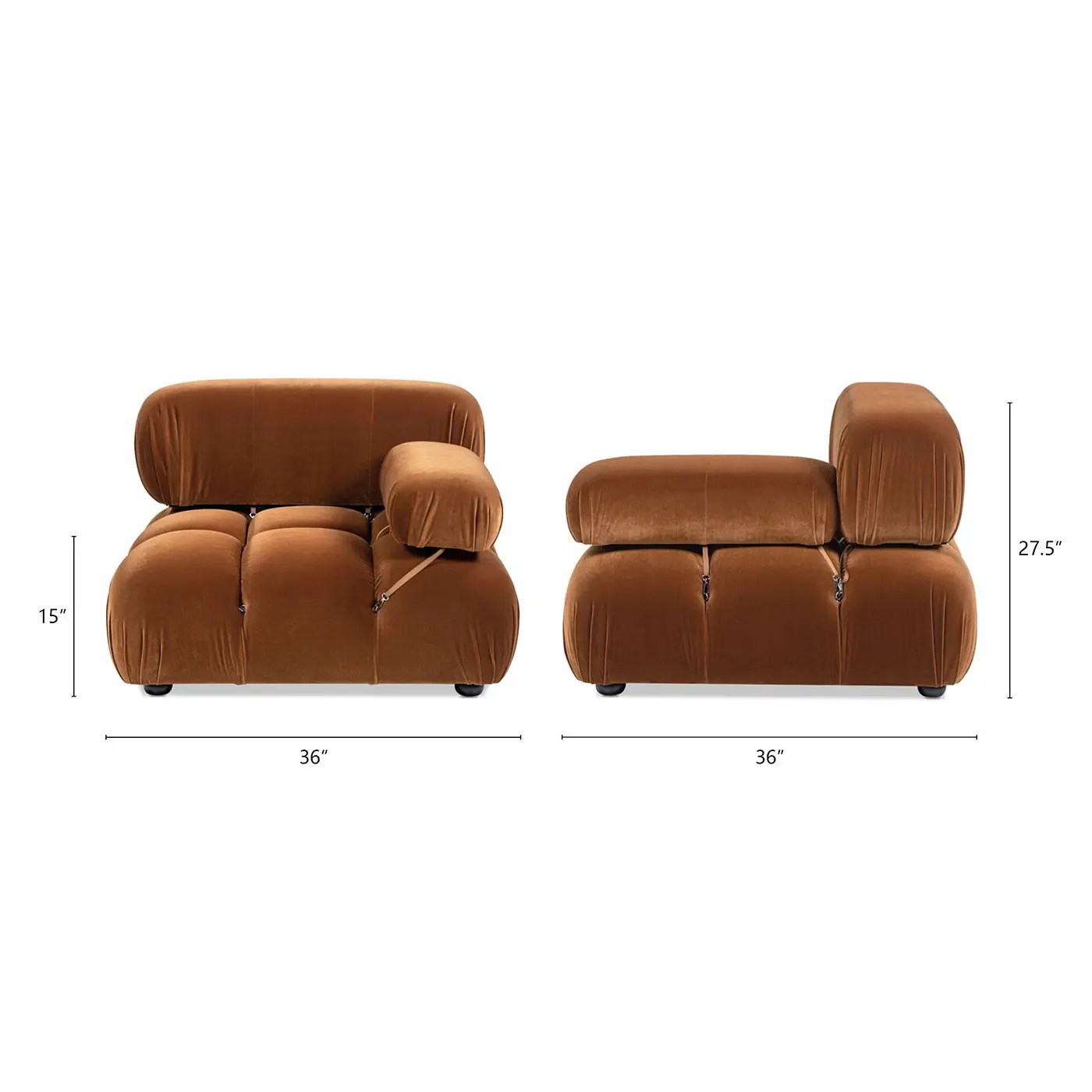 Marcel - Bubble Modular Modern Lounge Arm Chair by Unique Piece Furniture