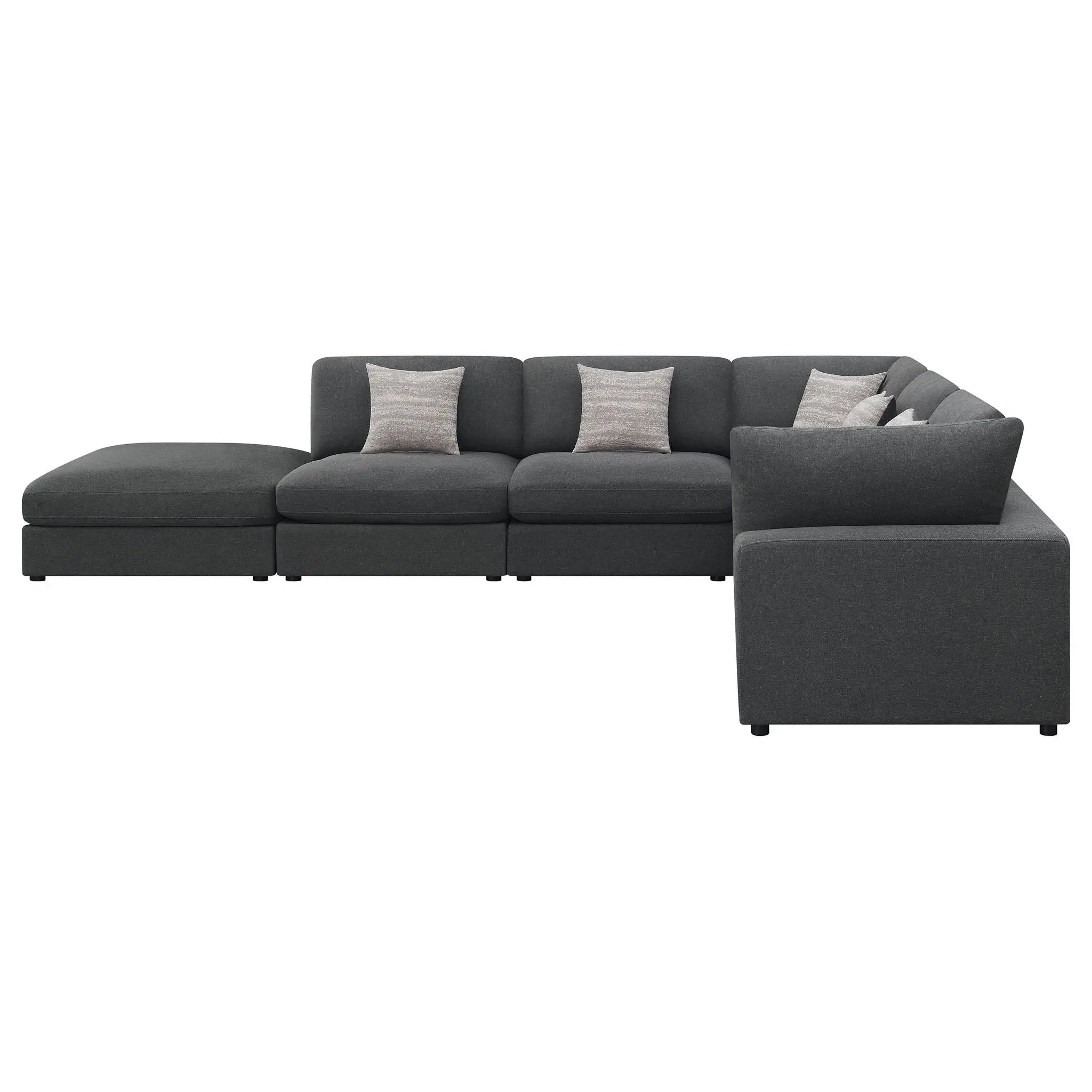 Rhette - Upholstered Sectional by HouseOfZazla