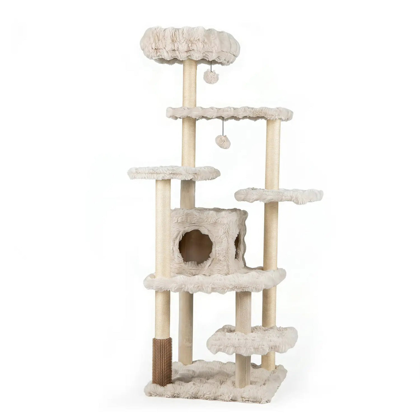 Multi-Level Cat Tree 67 Inch with Condo and Perch by DirectDeals