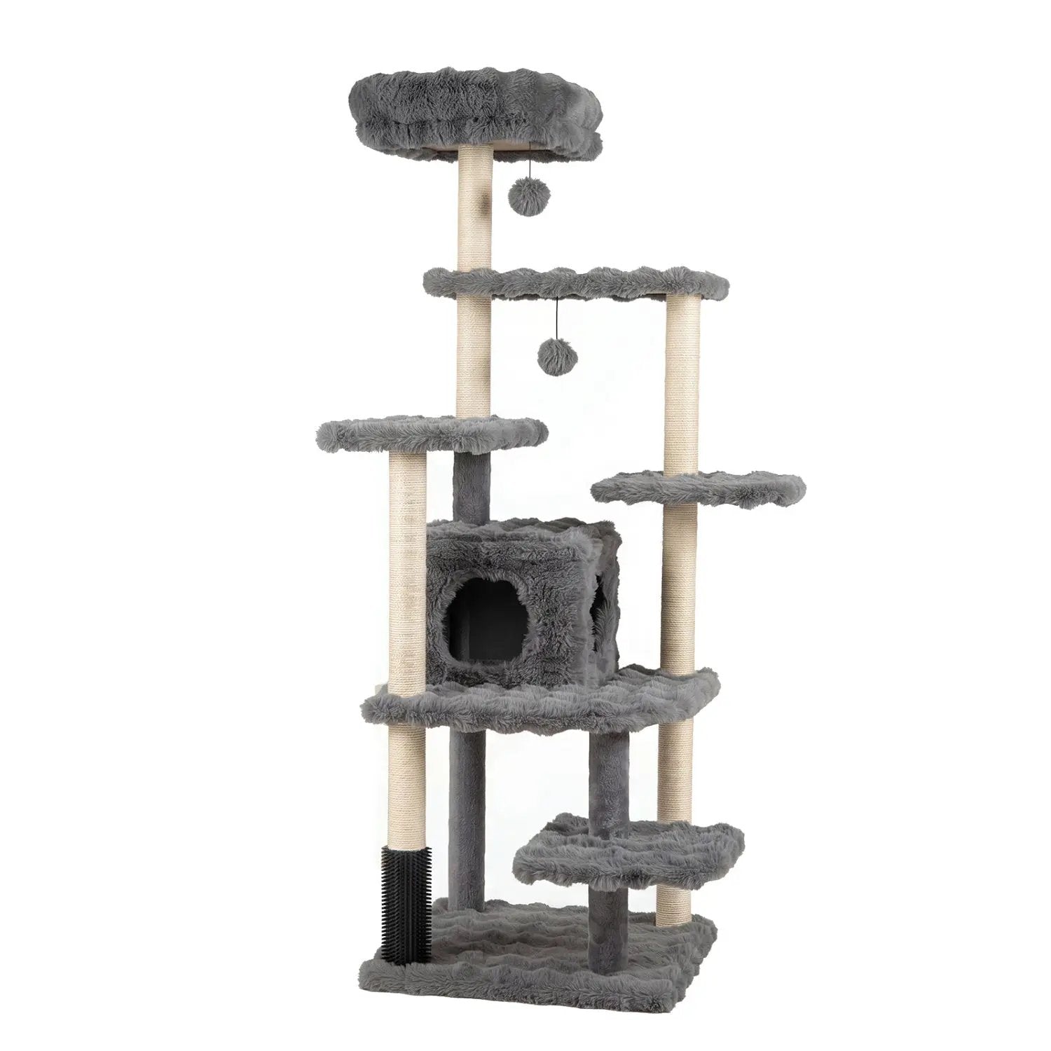 Multi-Level Cat Tree 67 Inch with Condo and Perch by DirectDeals