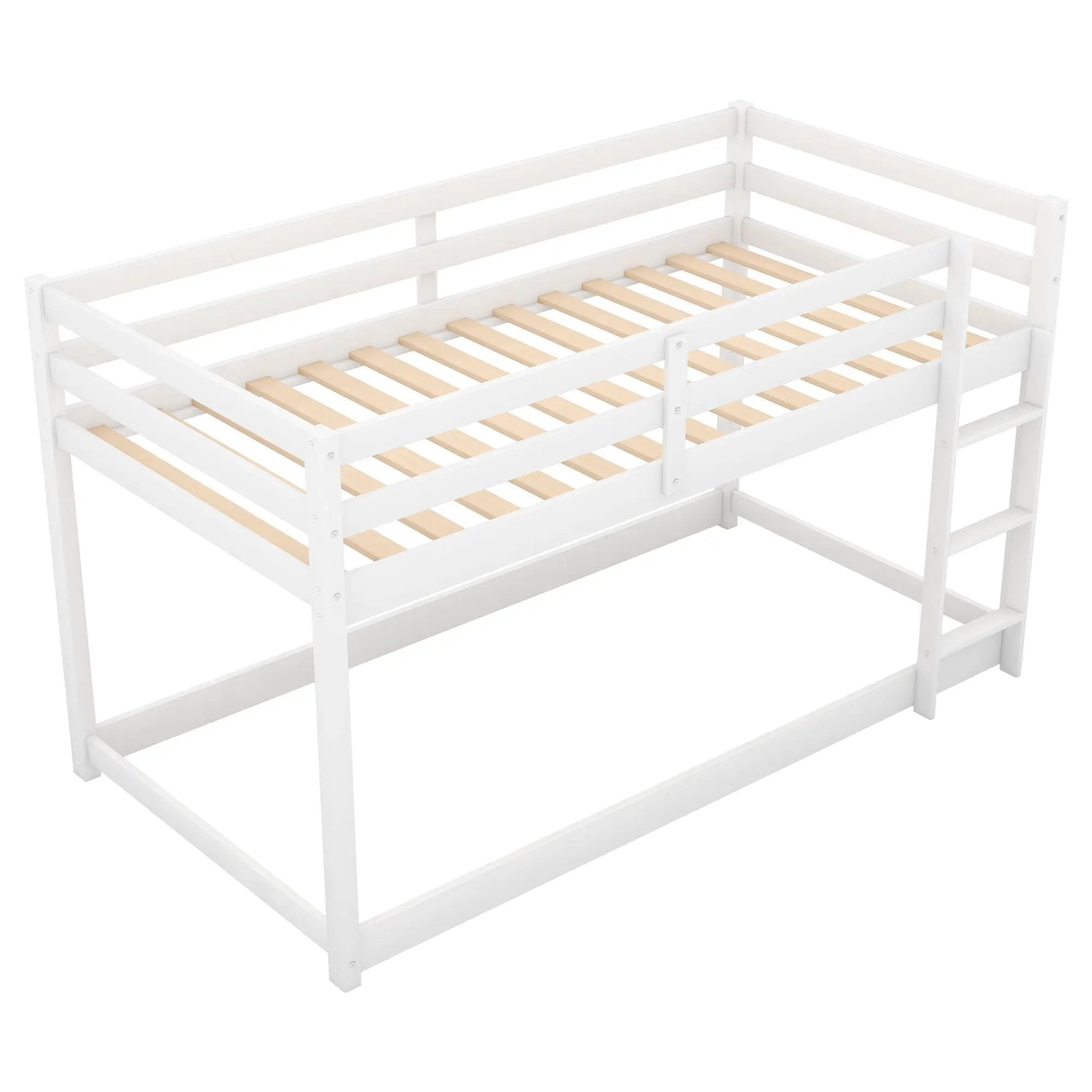 Floor Bunk Bed With Ladder
