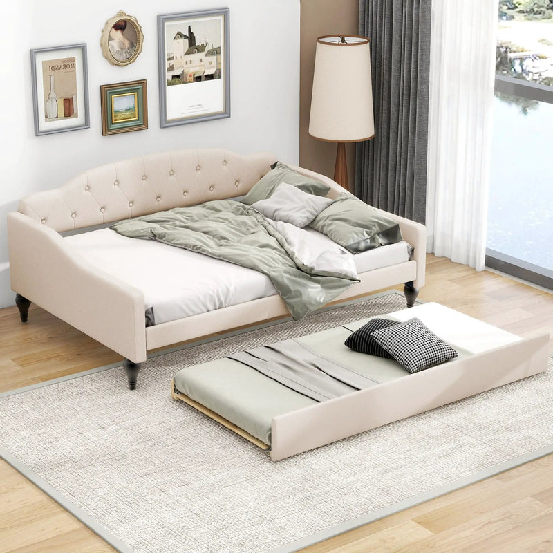 Upholstered Tufted Daybed by Unique Piece Furniture