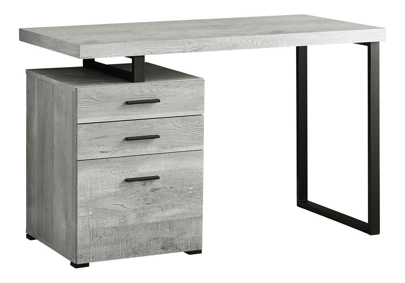 Computer Desk For Home Office, Left, Right Set - Up, Ample Storage Drawers by Unique Piece Furniture