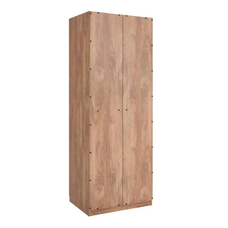 Lee - Free Standing Wardrobe Closet With Adjustable Shoe Shelves by HouseOfZazla