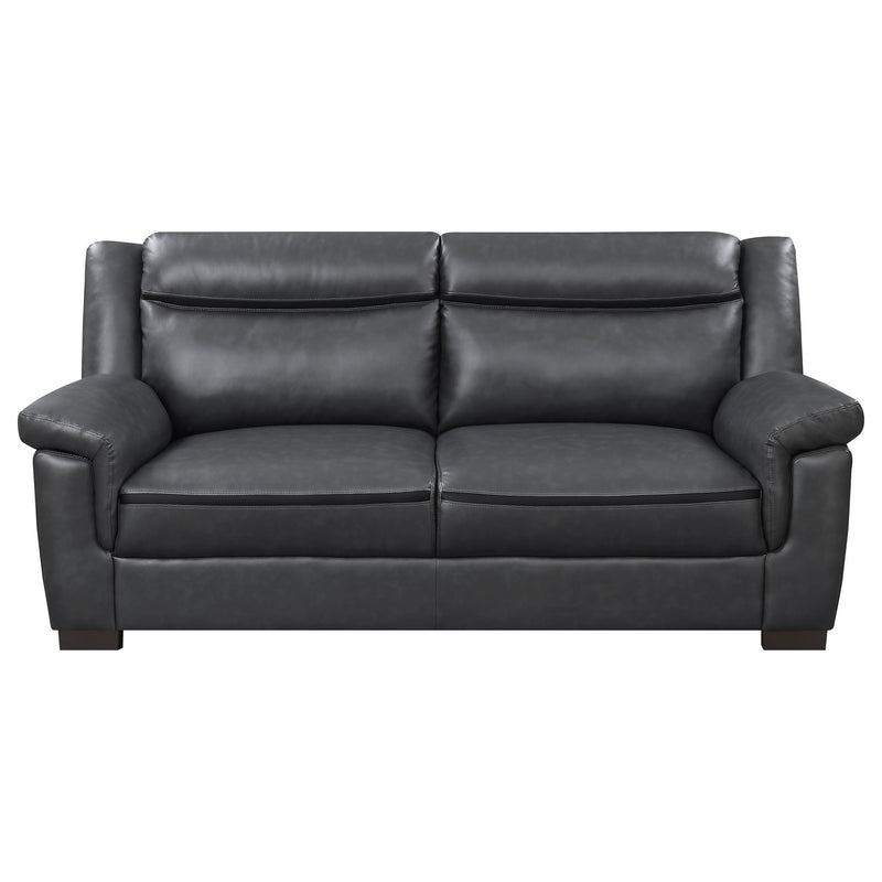 Hawthorne - Sofa With Top Arms Lounge Furniture - Gray by HouseOfZazla