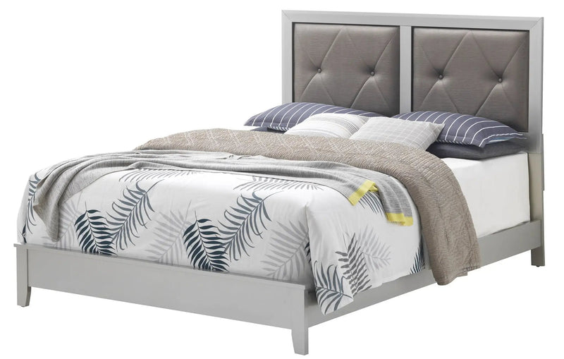 Padded Headboard Bed by HouseOfZazla