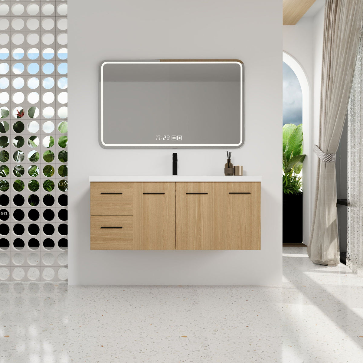 Floating Bathroom Vanity With Sink, Modular Cabinet, photo 8 of 14