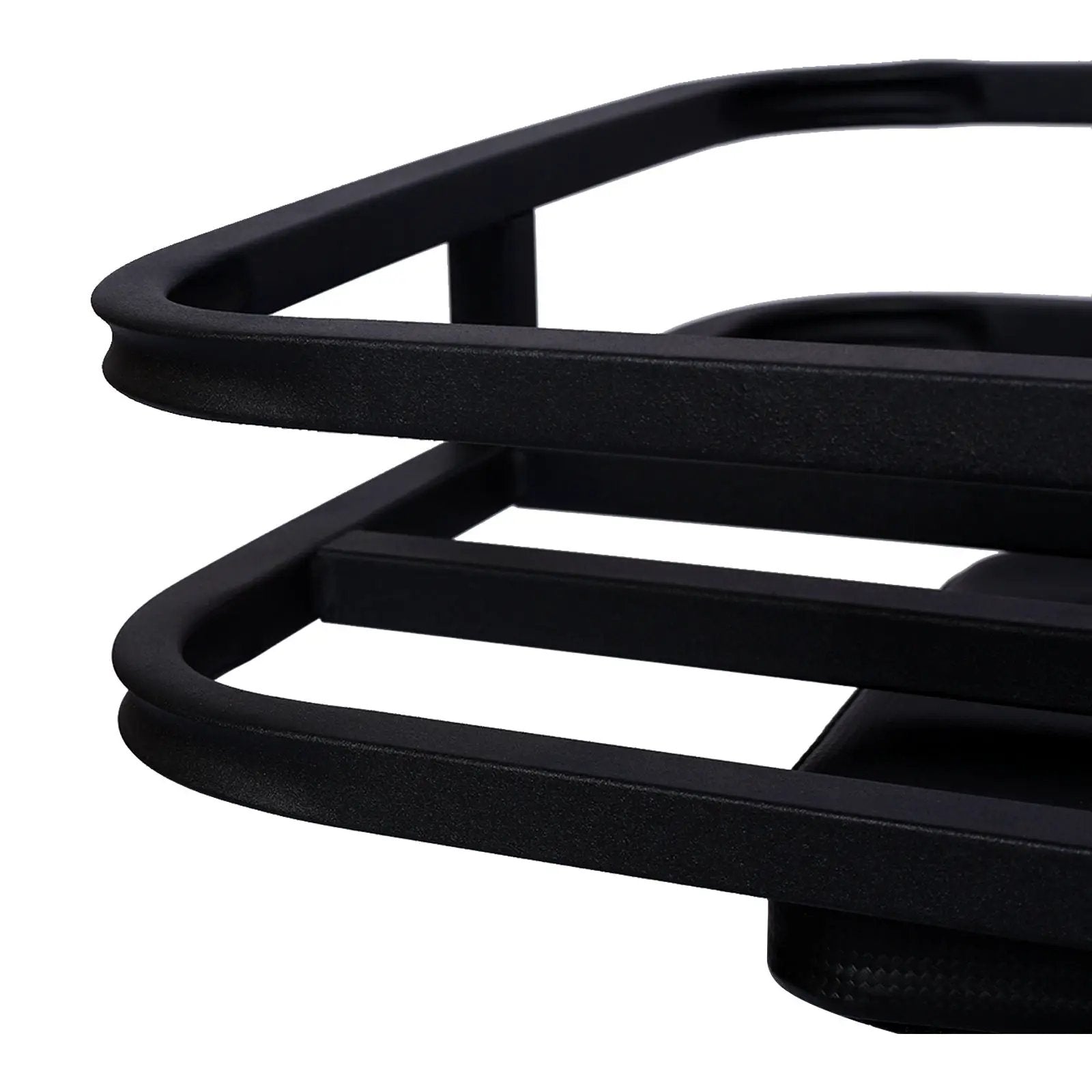 Heavy Duty Steel Hitch Mount Cargo Carrier Rack For SUV, Truck, Car With 2" Receiver - Black by HouseOfZazla