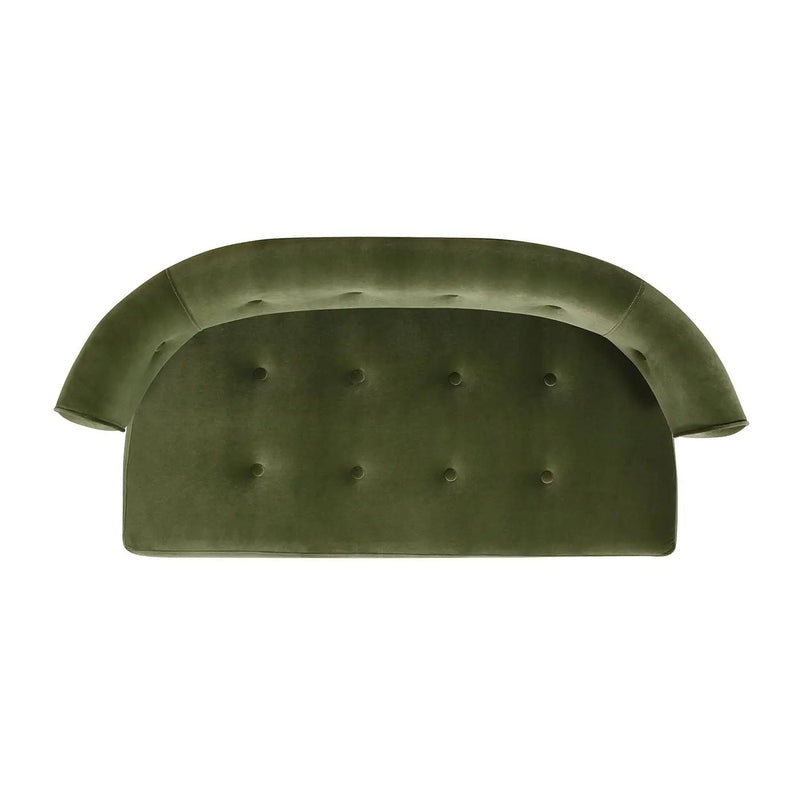 Jared - Versatile Roll Arm Tufted Bench Settee by HouseOfZazla