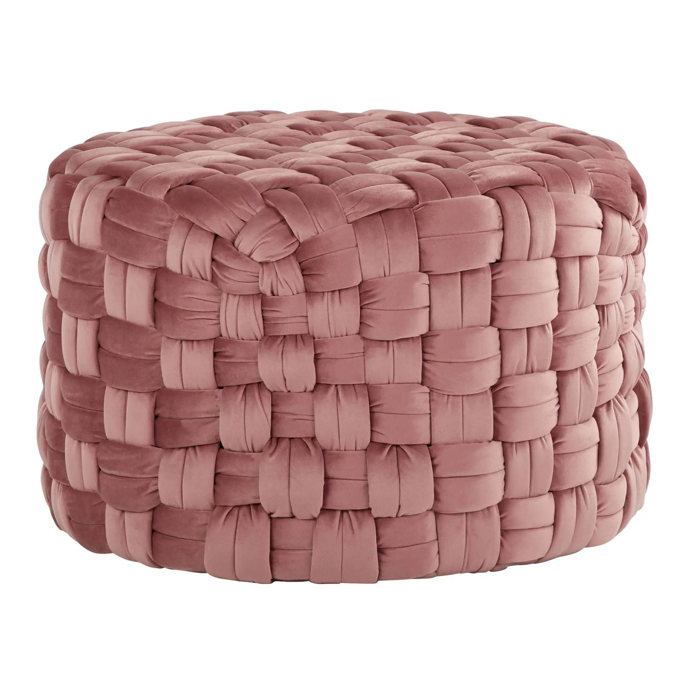 Braided - Versatile Round Ottoman by HouseOfZazla