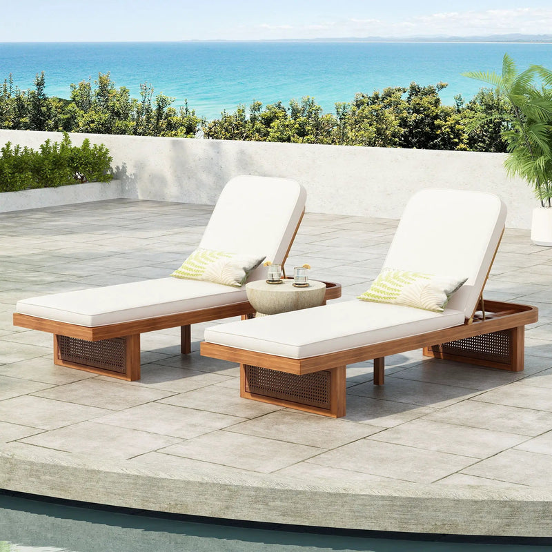Outdoor Lounge Chair With Frame by HouseOfZazla