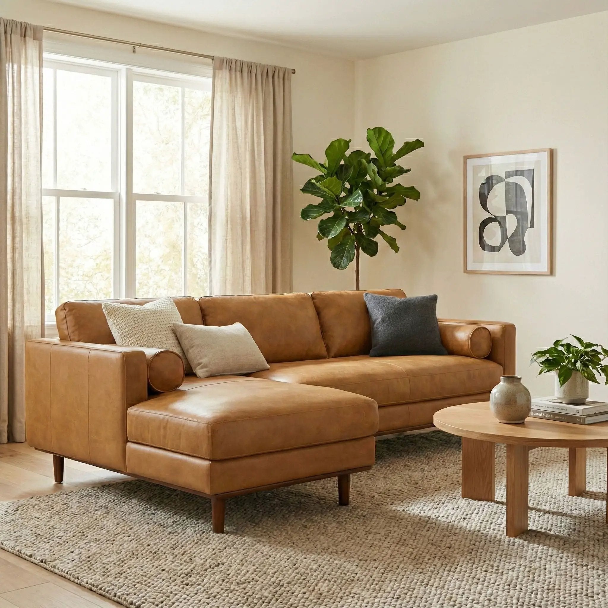 Morrison - Upholstered Sectional Sofa by HouseOfZazla