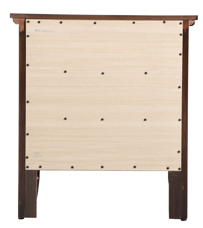 Hammond - 3 Drawer Nightstand - Cappuccino by HouseOfZazla