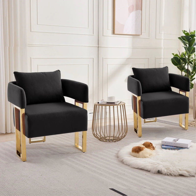 Modern Classic Decorative Chair with Teddy Fleece Upholstery by HouseOfZazla