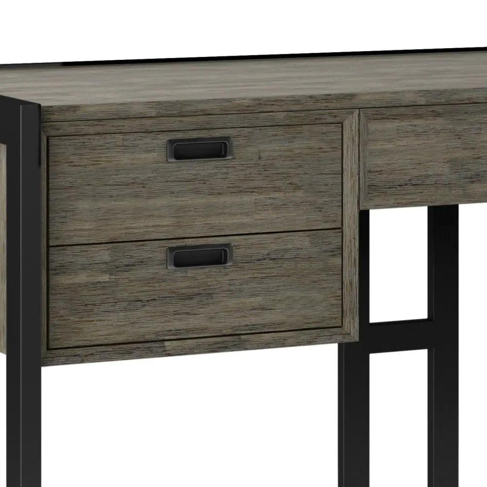Hampden - Desk - Weathered Gray by Unique Piece Furniture