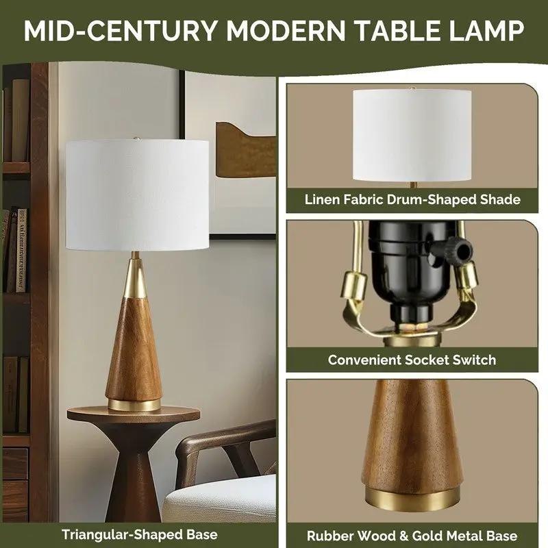 Triangular Table Lamp by HouseOfZazla