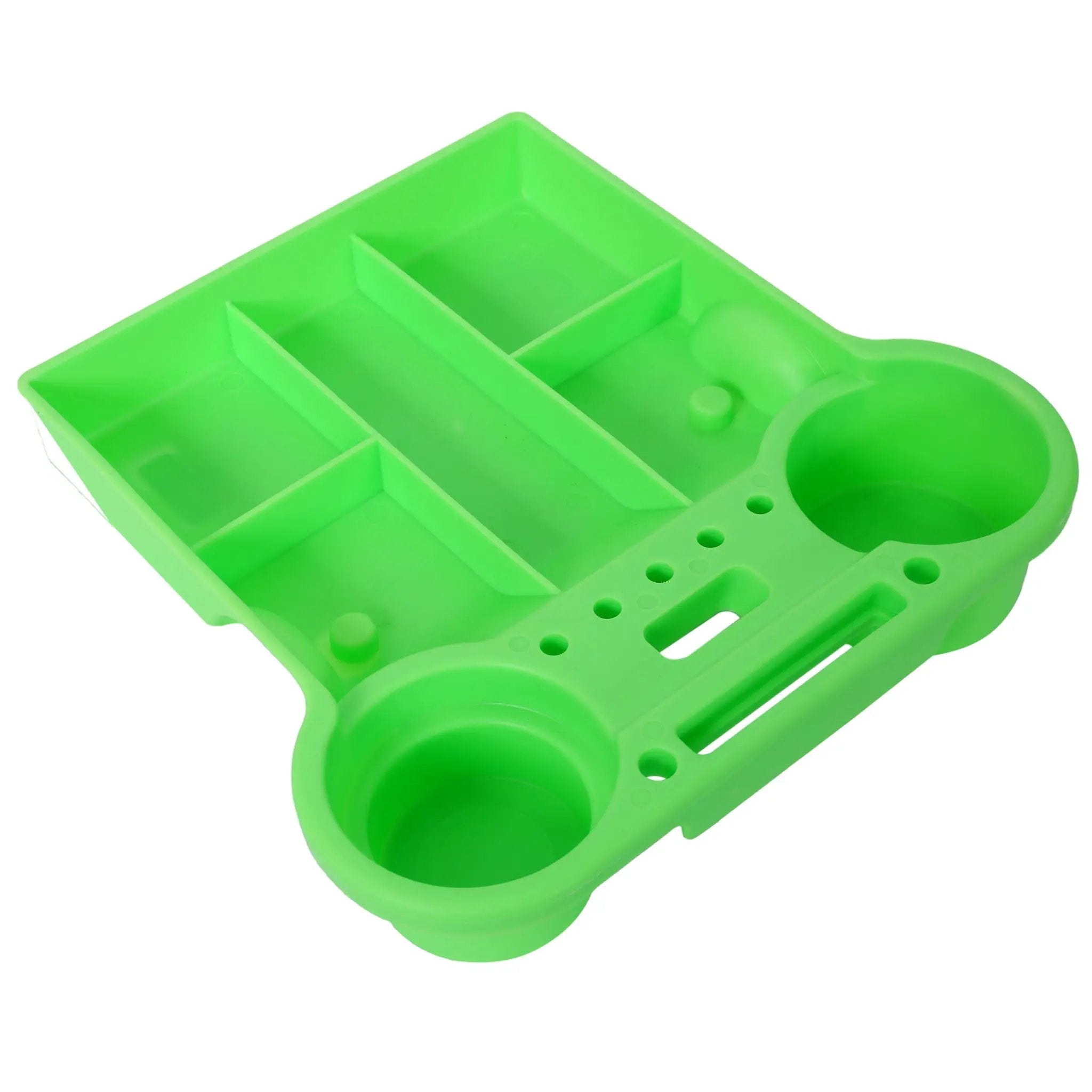 Heavy Duty Mechanic Stool With Tool Storage 300 Lbs Capacity Hdpe - Green by HouseOfZazla