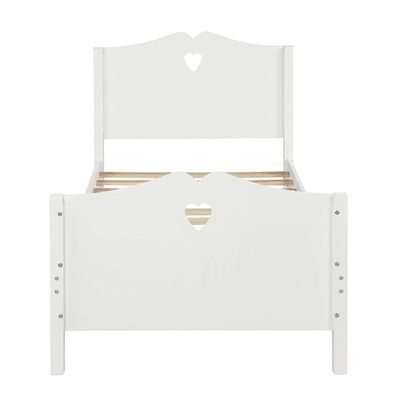 Platform Bed With Slat Support And Headboard And Footboard by HouseOfZazla