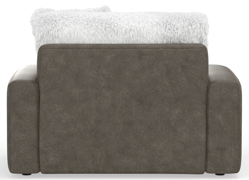 Snowball - Chair & 1/2 - Taupe by Unique Piece Furniture