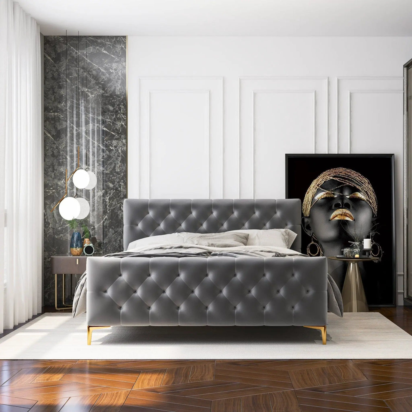Bailey - Elegant Design Bed by HouseOfZazla