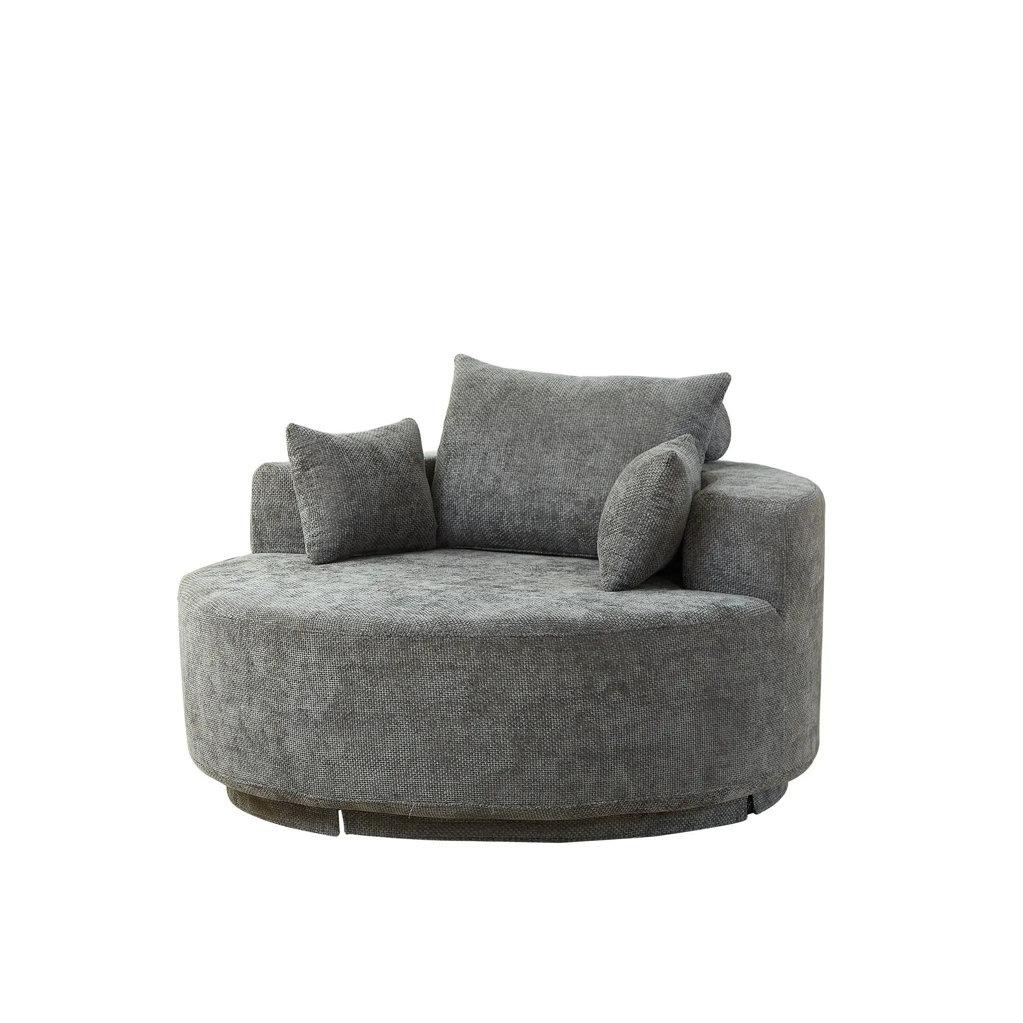 Single 360 Degree Swivel Chair For Living Room by HouseOfZazla