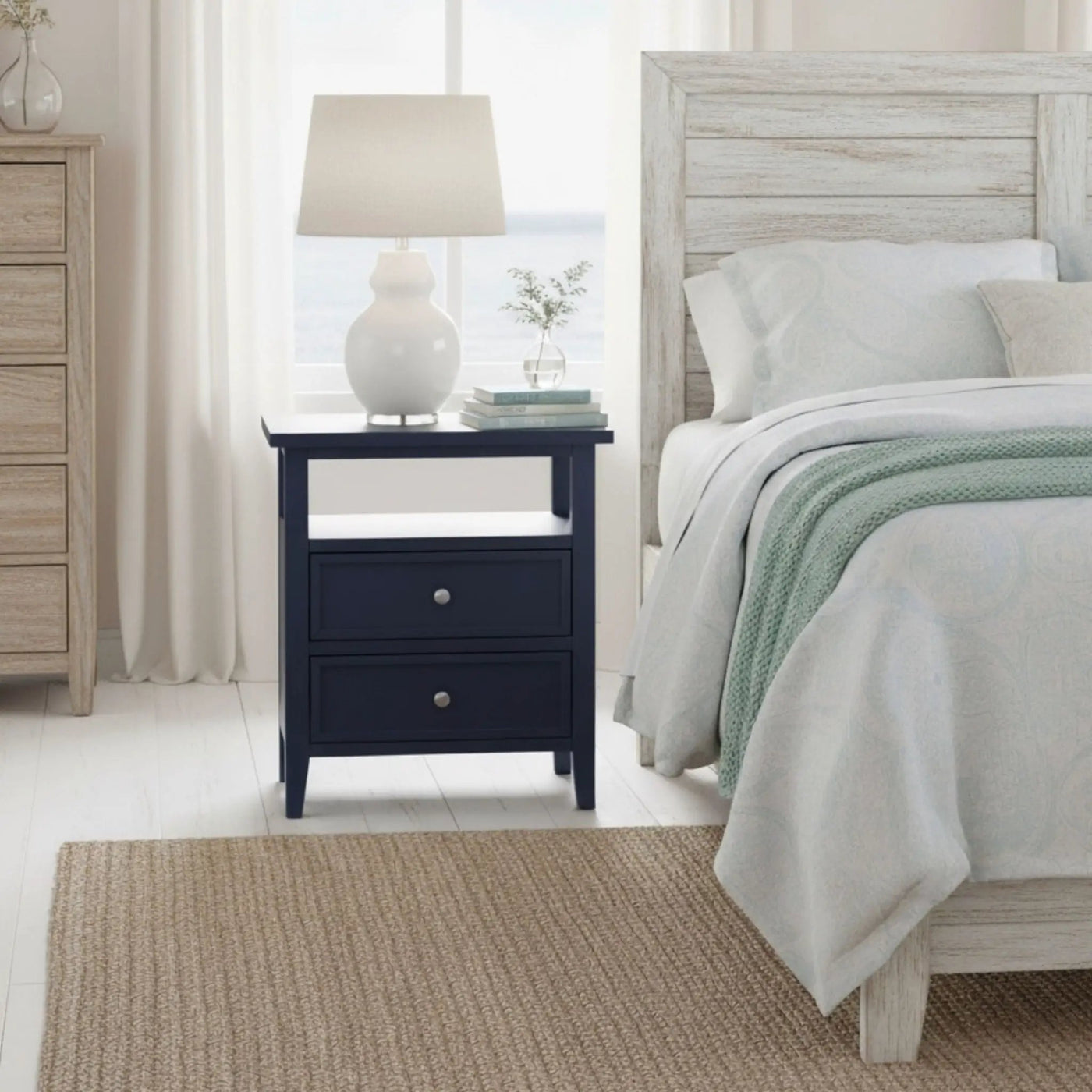 Weston - 2 Drawer Nightstand by HouseOfZazla