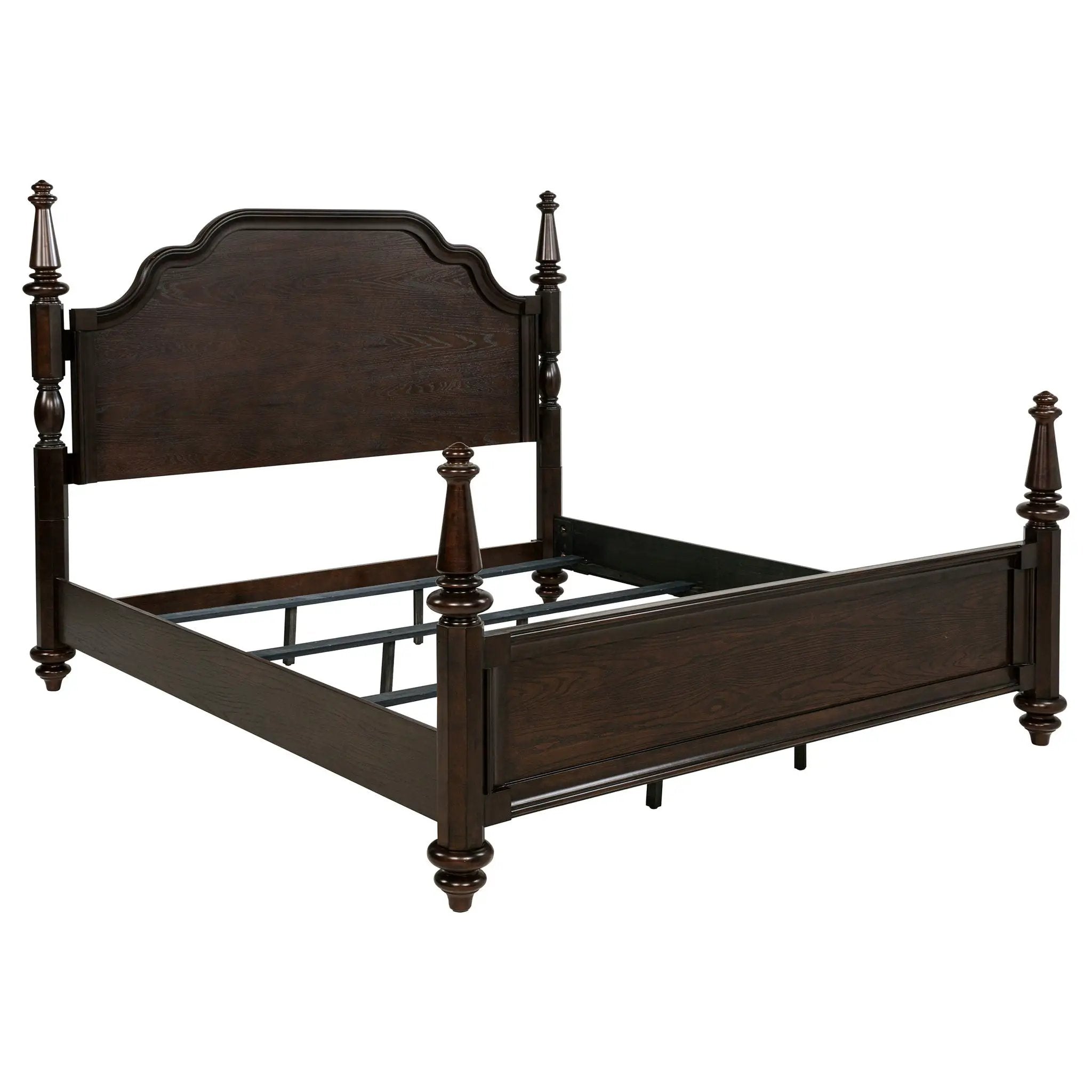 Andover 4-piece Eastern King Bedroom Set Dark Oak by Unique Piece Furniture