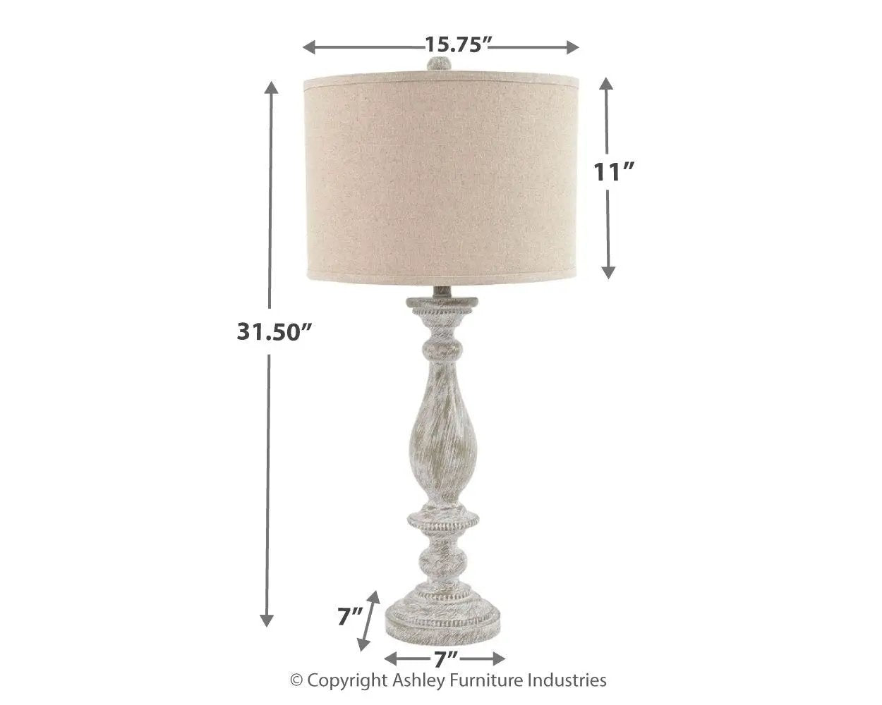 Bernadate - Table Lamp (Set of 2) by Unique Piece Furniture