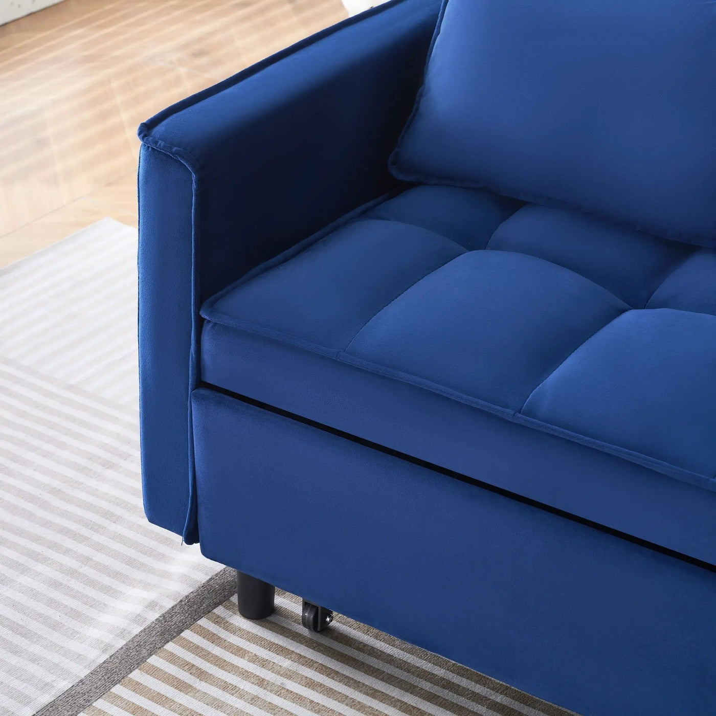 Sofa Bed With Pockets, 3 In 1 Convertible For Living Room by HouseOfZazla