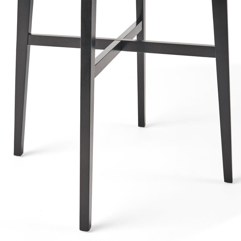 Modern Bar Height Dining Table, Rubberwood Legs and Laminate Table Top by HouseOfZazla