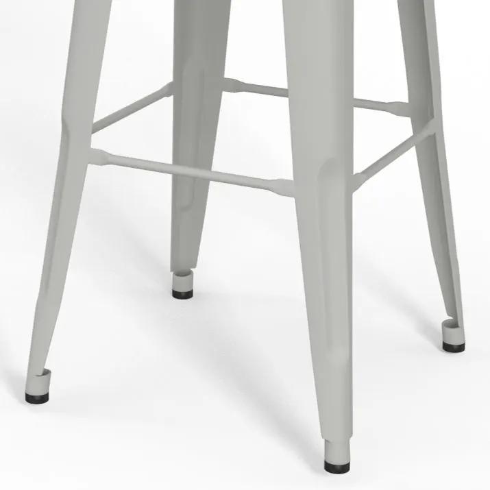 Fletcher - Handcrafted Metal Stool (Set of 2) by Unique Piece Furniture