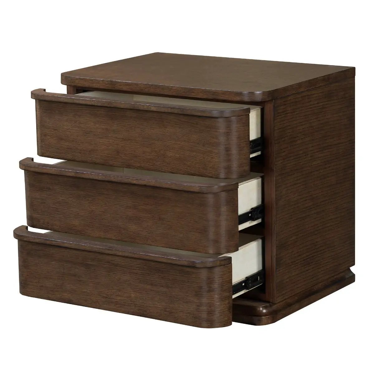 Zoey - Nightstand - Brown Oak by Unique Piece Furniture