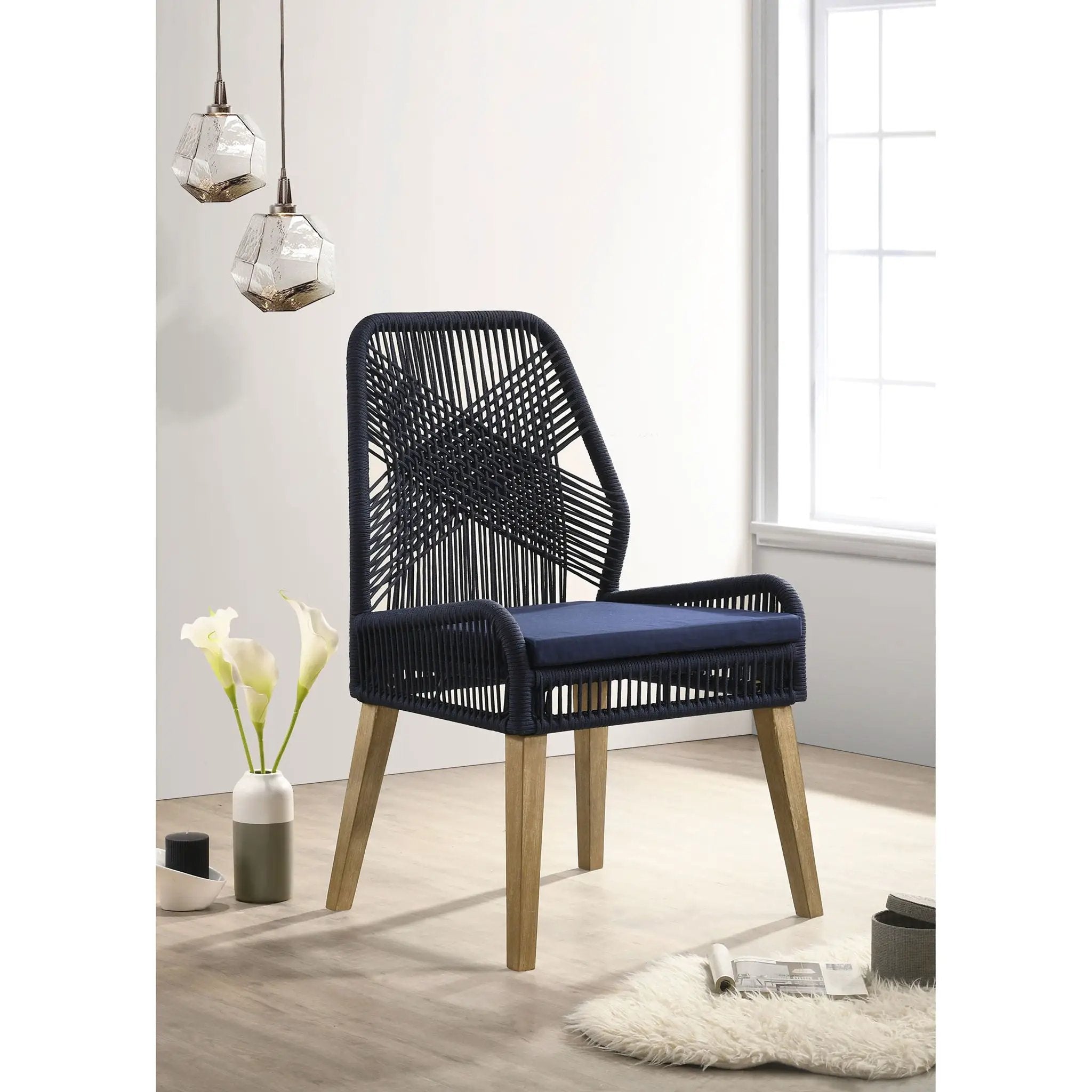 Modern Coastal Dining Chair (Set of 2) by HouseOfZazla