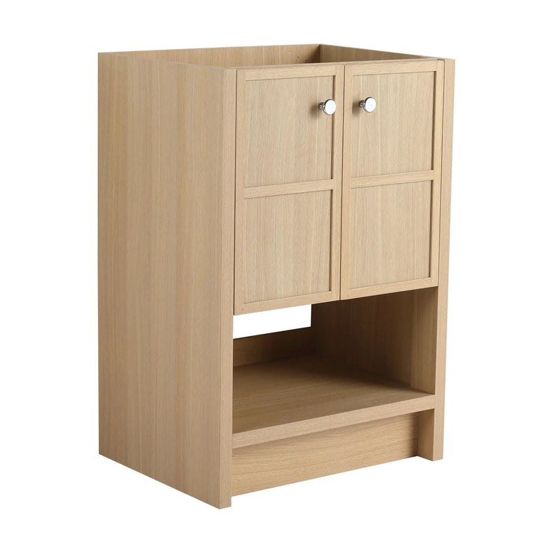 Modern Freestanding Bathroom Vanity With 2 Soft Closing Doors by HouseOfZazla
