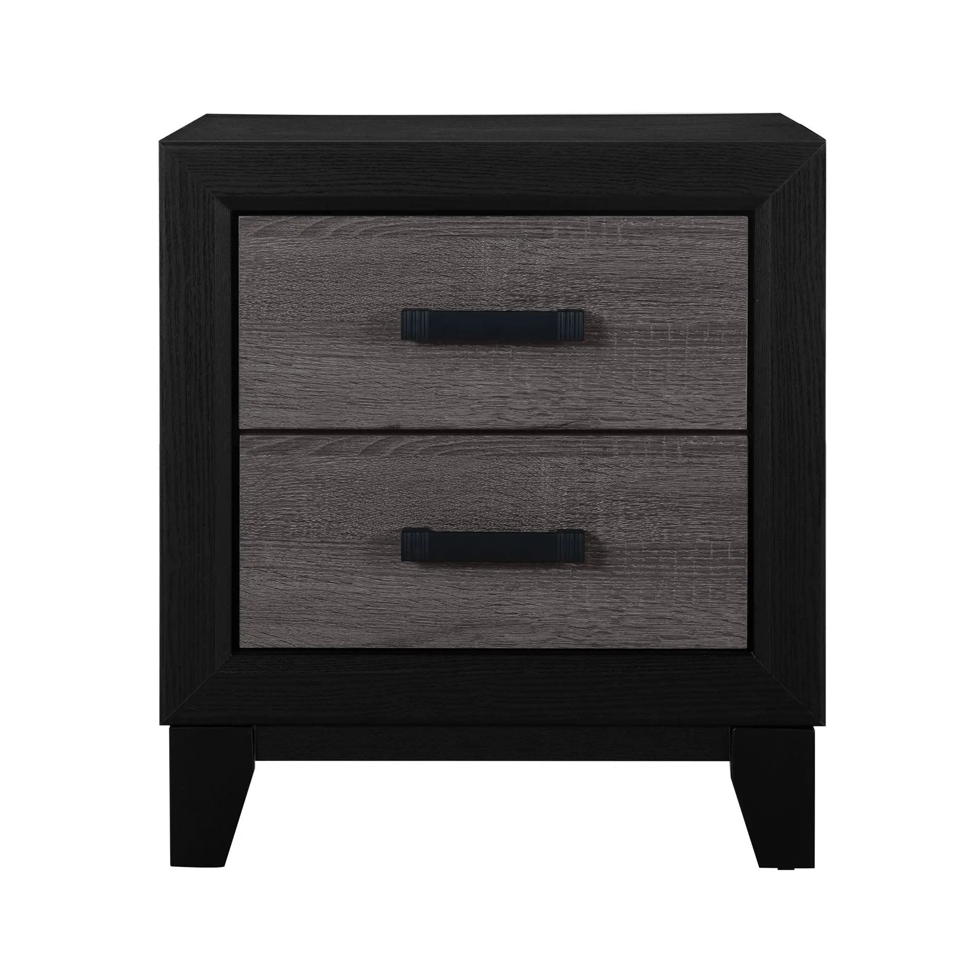 Soluto - Nightstand - Gray / Black by Unique Piece Furniture