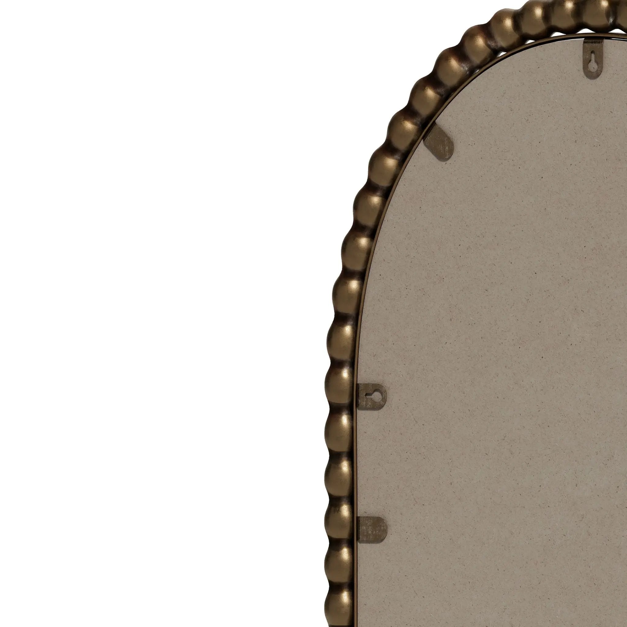Oval Retro Mirror, Wall Hanging Mirror For Living Room by HouseOfZazla